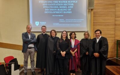 A Dra. Inês Machete concluiu com sucesso a sua Tese de Doutoramento intitulada ‘Financing the Water Supply and Sanitation Sector: Strategies, Risks and Decision-Making of Development Banks’.