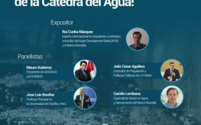 El Prof. Rui Cunha Marquês, Director de RPG, participa en el Foro Internacional de ADERASA sobre Regulación Tarifaria de los Servicios de Agua y Saneamiento